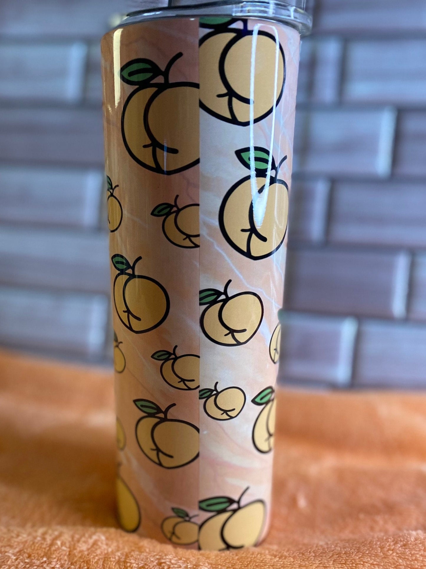 My Anxiety is chronic But this Ass is Iconic Tumbler
