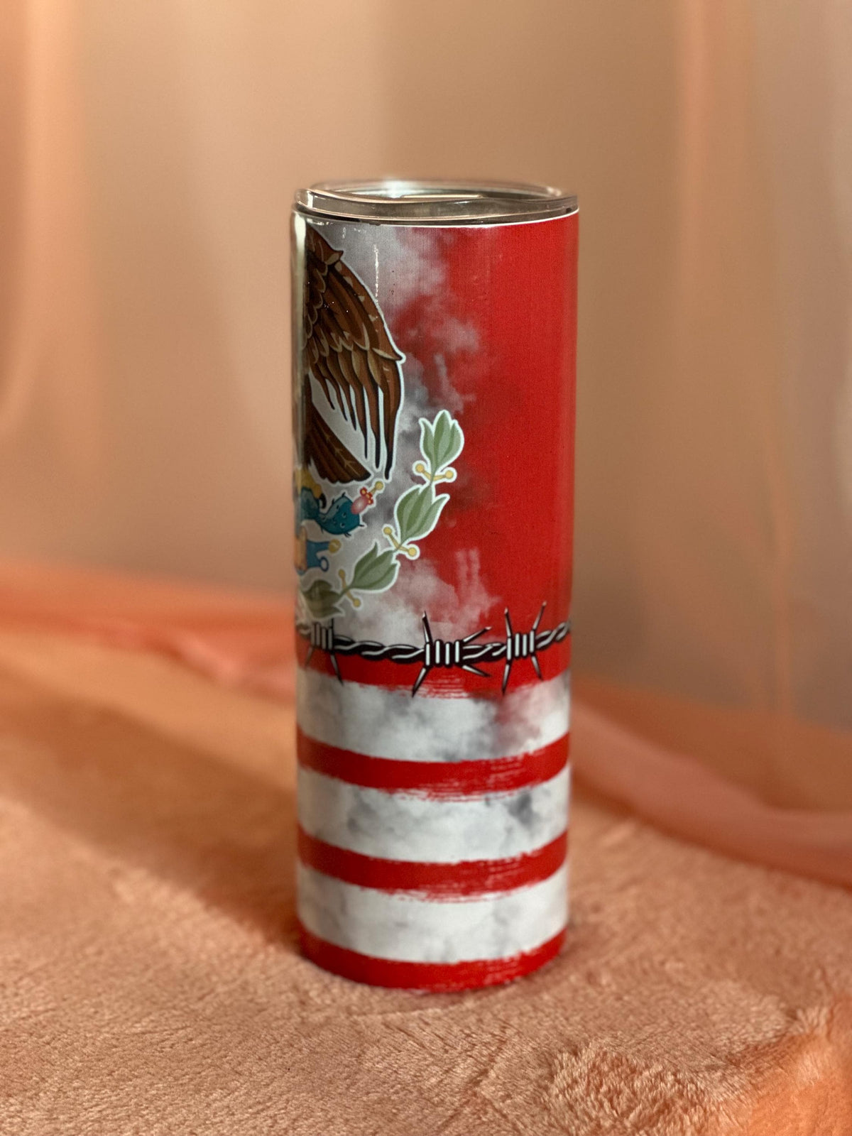 Mexican American 20oz skinny Tumbler