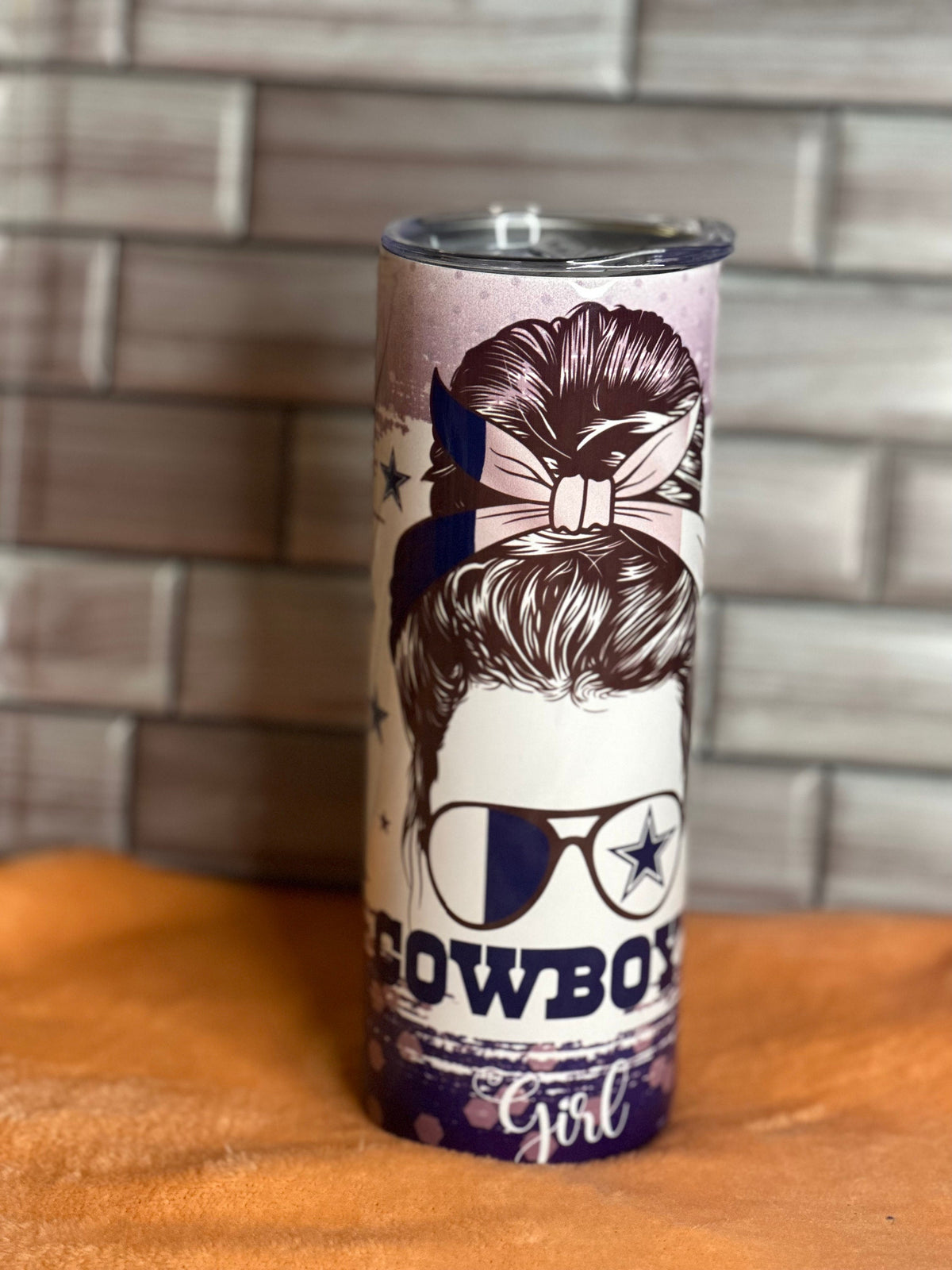 Football Girl 20oz Tumblers